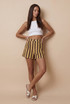 Striped Casual Shorts
