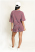 Striped Casual Shorts