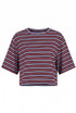 Striped Oversize Tee Shirt