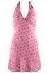 Polka Dot Halterneck Mini Dress