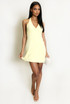 Polka Dot Halterneck Mini Dress
