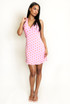 Polka Dot Halterneck Mini Dress