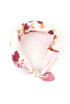 Pearl Clasp Satin Neck Scarf 