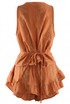 Threaded Waistcoat and Ruffle Skirt Set
