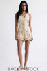 Linen Look Waistcoat and Ruffle Skort Set