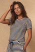 Stripes Crew Neck Top