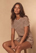 Stripes Crew Neck Top
