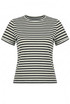 Stripes Crew Neck Top