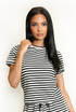 Stripes Crew Neck Top