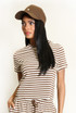 Stripes Crew Neck Top