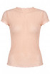 Crinkle Textured Mesh Top