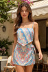 Scarf Hanky Top and Skort Set