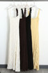 Crinkle Ruffle Trim Maxi Dress