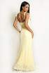 Lace Split Front Maxi Dress