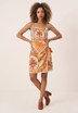 Tribal Print Hanky Top and Tie Skort Set