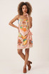 Tribal Print Hanky Top and Tie Skort Set