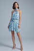 Abstract Halter Playsuit