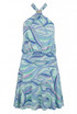 Abstract Halter Playsuit