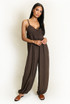 Crochet Bodice Jumpsuit