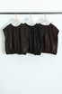 PU Balloon Blouse
