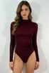 Polka Dots Long Sleeves Bodysuit