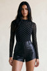 Polka Dot Long Sleeve Bodysuit