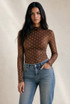 Polka Dot Long Sleeve Bodysuit