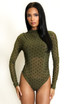 Polka Dot Long Sleeve Bodysuit