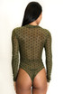 Polka Dot Long Sleeve Bodysuit