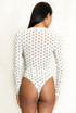 Polka Dot Long Sleeve Bodysuit