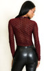 Polka Dot Long Sleeve Bodysuit