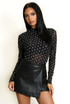 Polka Dot Long Sleeve Bodysuit