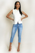 Drummer Boy Sleeveless Fine Knit Top