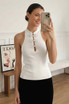 Loop Closure Knit Top