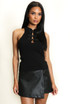 Mandarin Fine Knit Top
