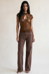 Sheer Mandarin Top