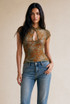 Sheer Mandarin Top