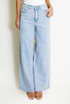 Washed Wide Leg Dad Fit Jeans