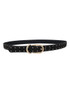 Studded Faux Suede Belt