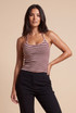 Halter Stripes Cami
