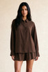 Concealed Button Blouse