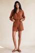 Pleat Front Tailored Shorts