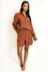 Pleat Front Tailored Shorts