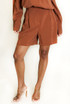 Pleat Front Tailored Shorts