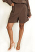 Pleat Front Tailored Shorts