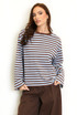 Stripes Long Sleeves Top