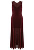 Lace Lined Maxi Dress