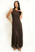 Lace Lined Maxi Dress