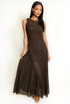 Lace Lined Maxi Dress