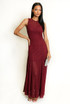 Lace Lined Maxi Dress